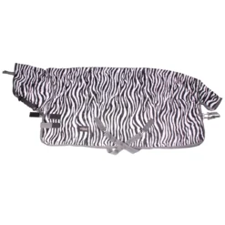 Vliegendeken Epplejeck Zebra Full Neck Zwart-wit