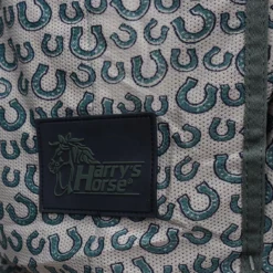Vliegendeken Harry's Horse STOUT! Teal Grijs -Ruiter Hoek Verkoopwinkel vliegendeken harry s horse stout teal grijs 1500x1500 184606