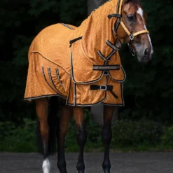 Vliegendeken QHP Collection Combo Met Hals En Masker Geel -Ruiter Hoek Verkoopwinkel vliegendeken qhp collection combo met hals en masker geel 1500x1500 175278