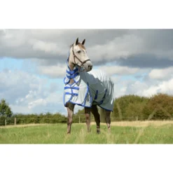 Vliegendeken WeatherBeeta ComFiTec 600D Combo Neck Zilver -Ruiter Hoek Verkoopwinkel vliegendeken weatherbeeta comfitec 600d combo neck zilver 1500x1500 134728