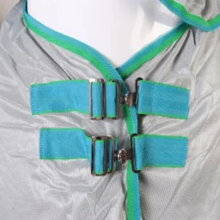 Vliegendeken WeatherBeeta Essential Mesh Neck Grijs-blauw -Ruiter Hoek Verkoopwinkel vliegendeken weatherbeeta essential mesh neck grijs blauw 1500x1500 156593