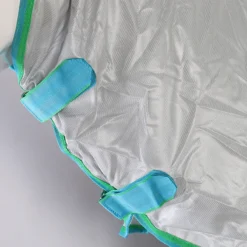 Vliegendeken WeatherBeeta Essential Mesh Neck Grijs-blauw -Ruiter Hoek Verkoopwinkel vliegendeken weatherbeeta essential mesh neck grijs blauw 1500x1500 156594