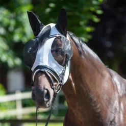 Vliegenmasker Busse Twin Fit Flexi Grijs -Ruiter Hoek Verkoopwinkel vliegenmasker busse twin fit flexi grijs 1500x1500 180119