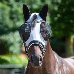 Vliegenmasker Busse Twin Fit Flexi Grijs -Ruiter Hoek Verkoopwinkel vliegenmasker busse twin fit flexi grijs 1500x1500 180120