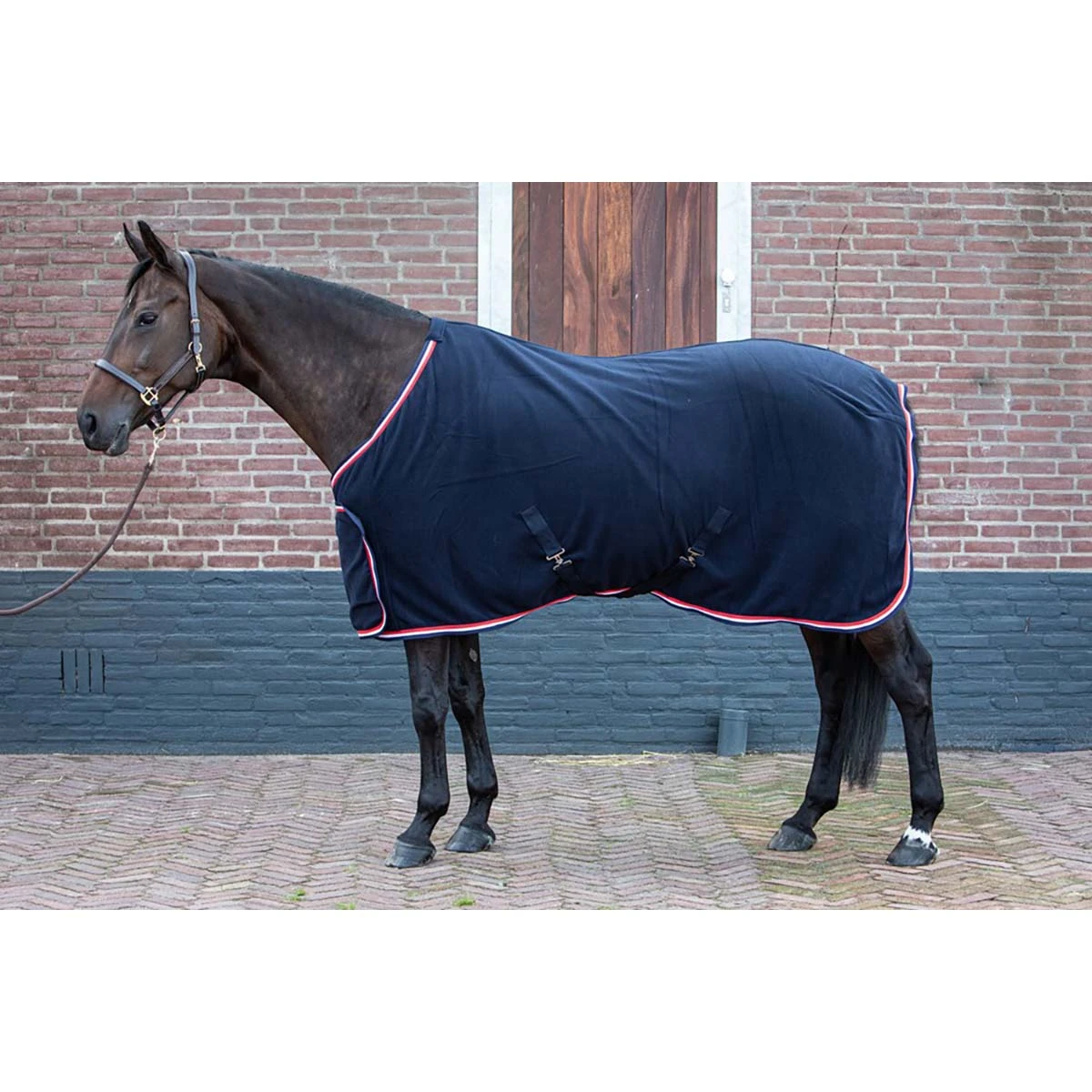 Zweetdeken Harry's Horse Master Donkerblauw 4 Zweetdeken Harry's Horse Master Donkerblauw - Afbeelding 2