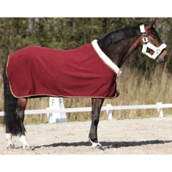 Zweetdeken Horsegear Allure Donkerrood -Ruiter Hoek Verkoopwinkel zweetdeken horsegear allure donkerrood 1500x1500 116320