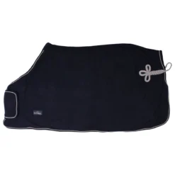 Zweetdeken Horsegear Fleece Deluxe Donkerblauw