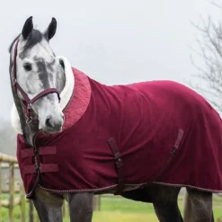 Zweetdeken QHP Brilliance Donkerrood -Ruiter Hoek Verkoopwinkel zweetdeken qhp brilliance donkerrood 1500x1500 140725