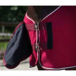 Zweetdeken QHP Ornament Donkerrood -Ruiter Hoek Verkoopwinkel zweetdeken qhp ornament donkerrood 1500x1500 98121