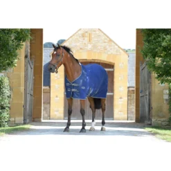 Zweetdeken WeatherBeeta Fleece Cooler Donkerblauw-zilver -Ruiter Hoek Verkoopwinkel zweetdeken weatherbeeta fleece cooler donkerblauw zilver 1500x1500 135069